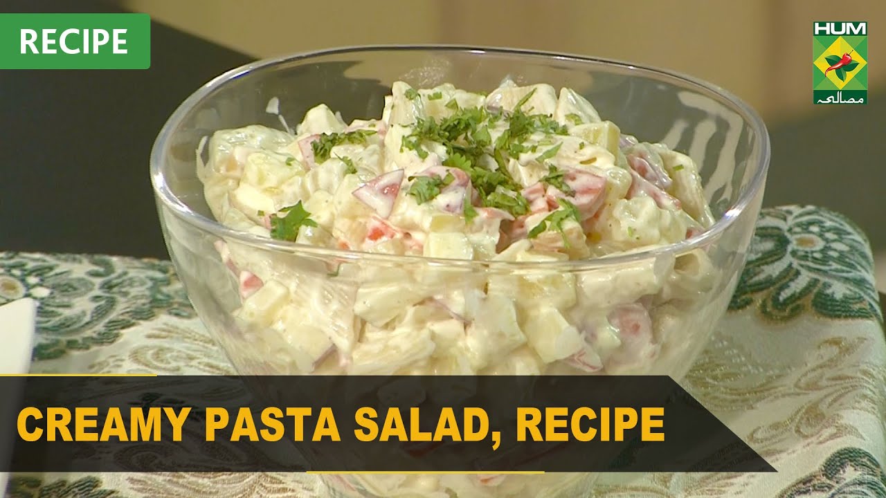 Creamy Pasta Salad Recipe | Flame On Hai | Irfan Wasti | 03 September 2022 | Masala Tv