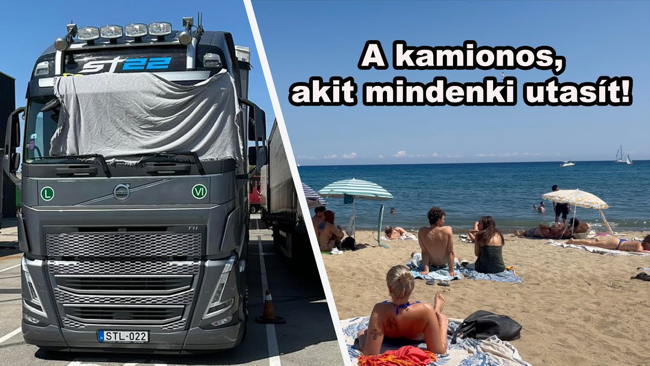 A kamionos 1 napja - Takarodj már el - Mindenki utasít