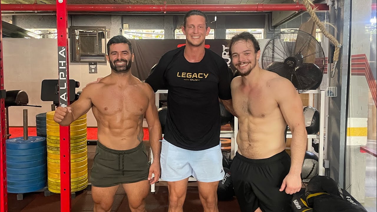 Primeiro treino do ano. E o impossível aconteceu Ricardo Marquez ganhou wod com corrida.