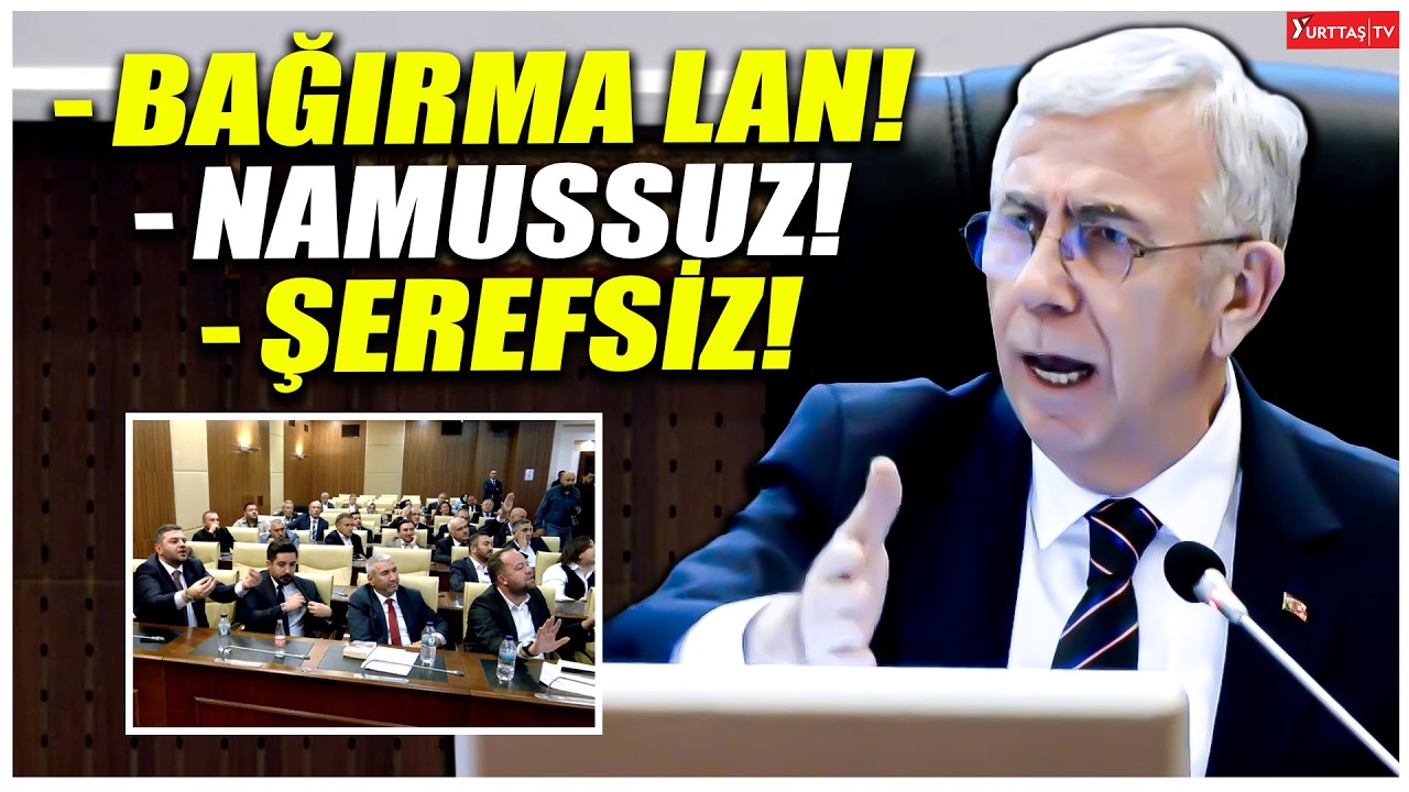 Mansur Yavaş mecliste açtı ağzını yumdu gözünü! 