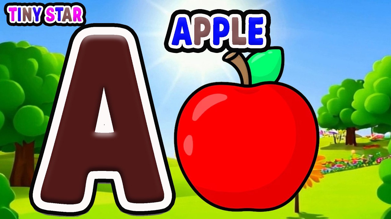 ABC Rhymes for Toddlers |A to Z  Phonics Song for Kids | Phonics Fun with A for Apple🍎