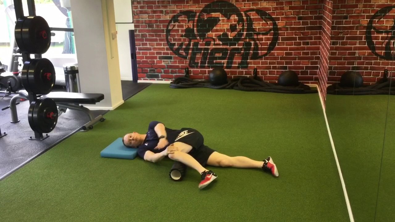 Side Lying T-Spine Rotation & Extension w/ Reach