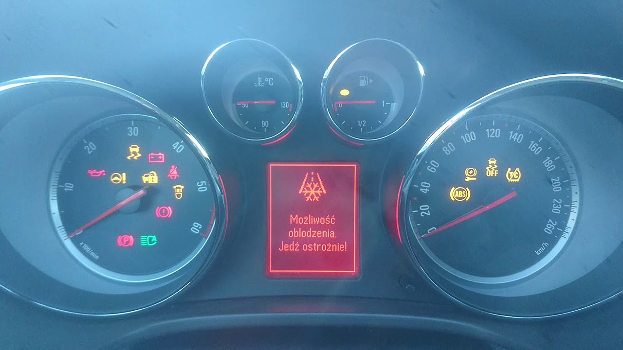 Opel Insignia 2.0 CDTI cold start (-7&deg;C) A20DTH