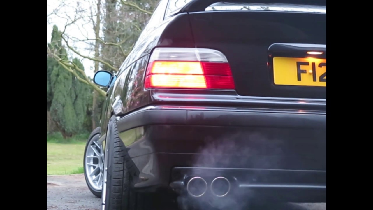BMW E36 Exhaust Sound (323i) *LOUD*