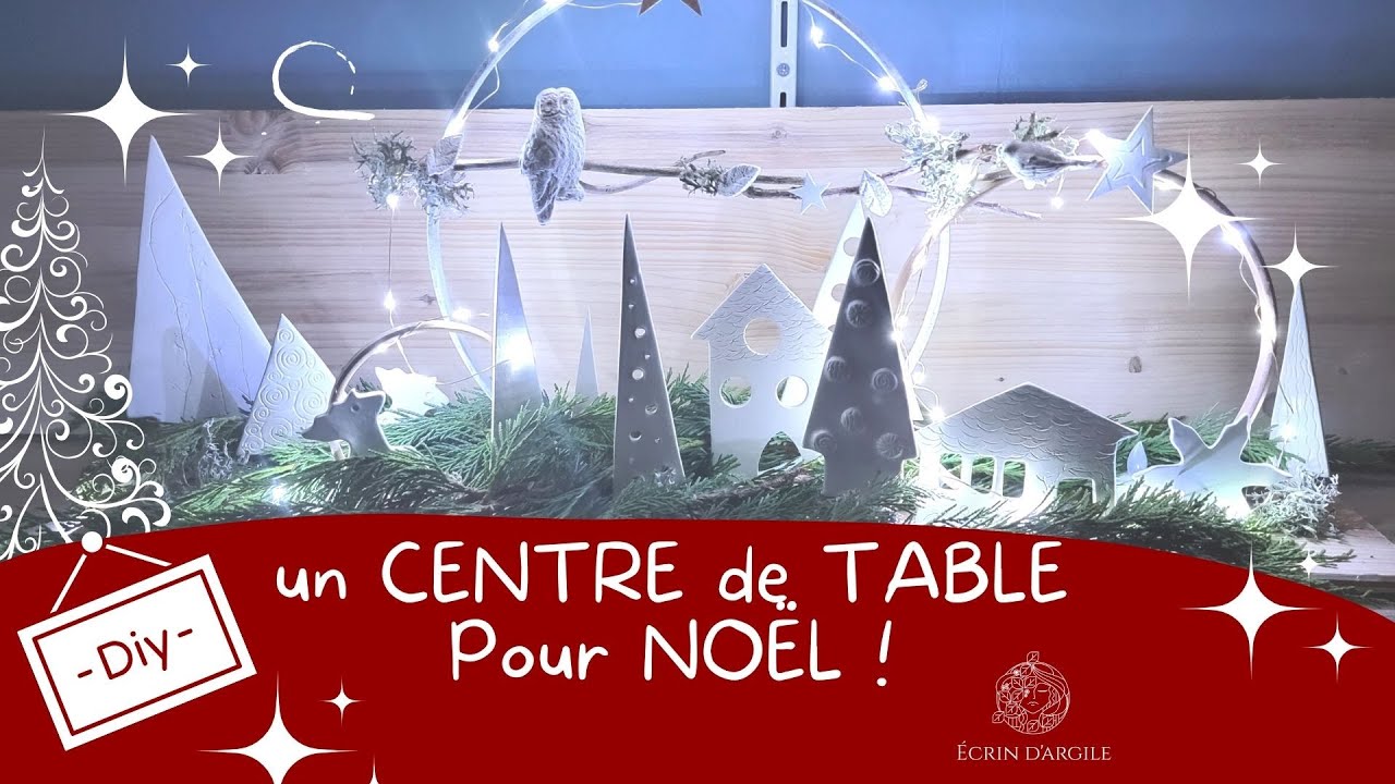 Un centre de table pour Noël !