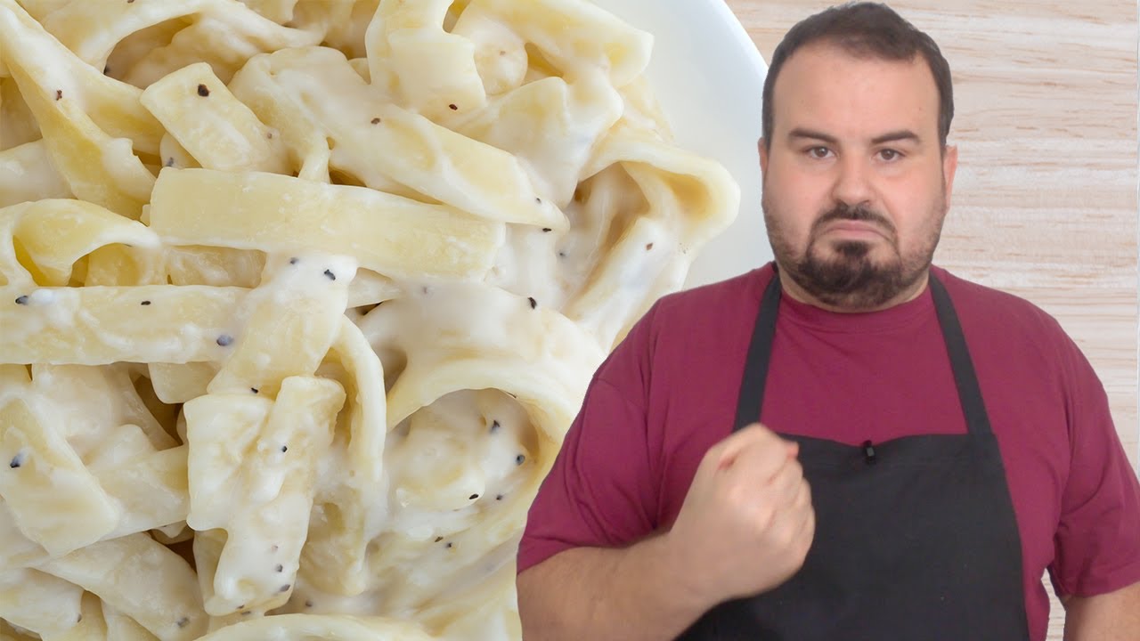 👴🏻 TAGLIATELLE ALFREDO Burro e Parmigiano | Primi Piatti |  #LeoChef 🧈