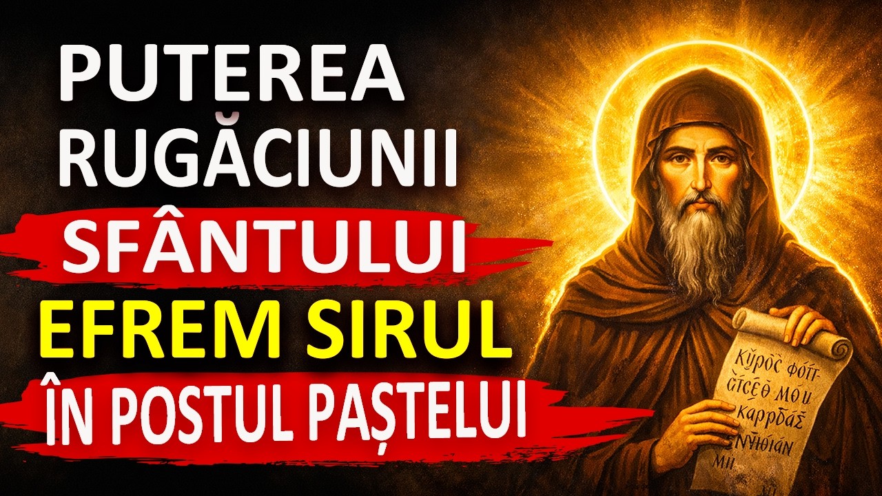 Rugăciunea Sfântului Efrem | Cum să te cureți de greșeli în Postul Mare
