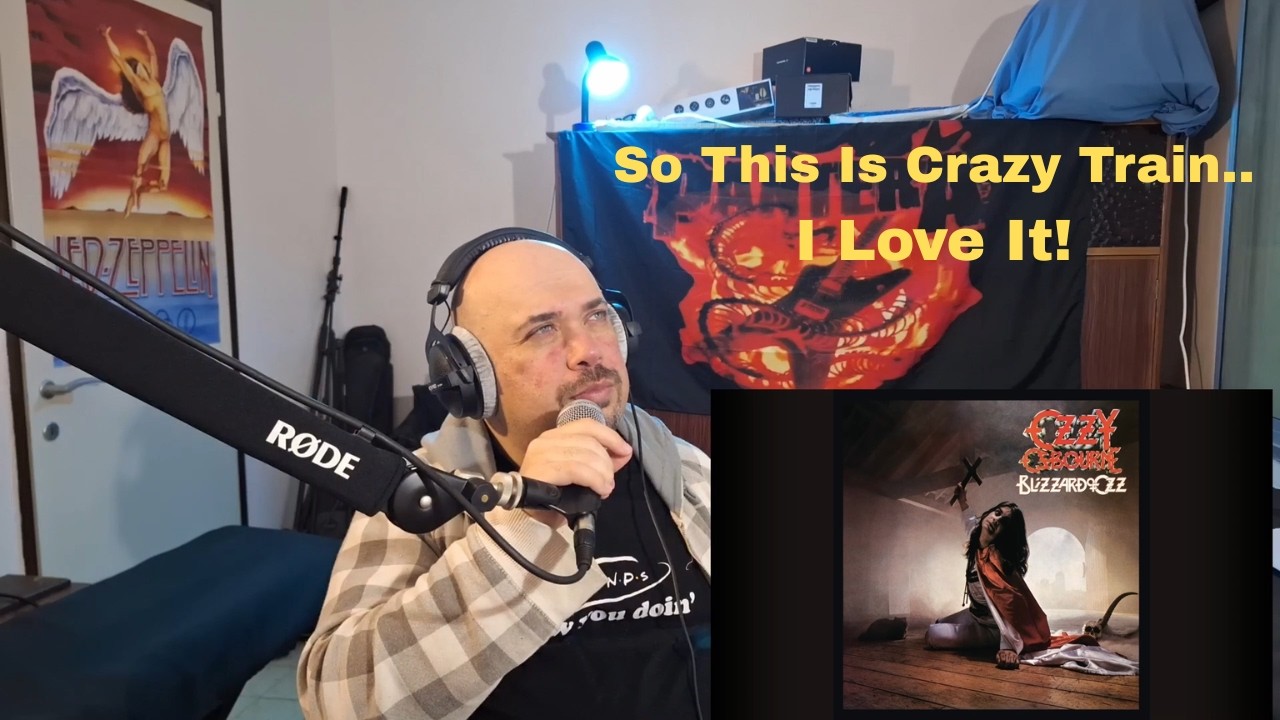 First Time Reaction To Ozzy Osbourne - Crazy Train