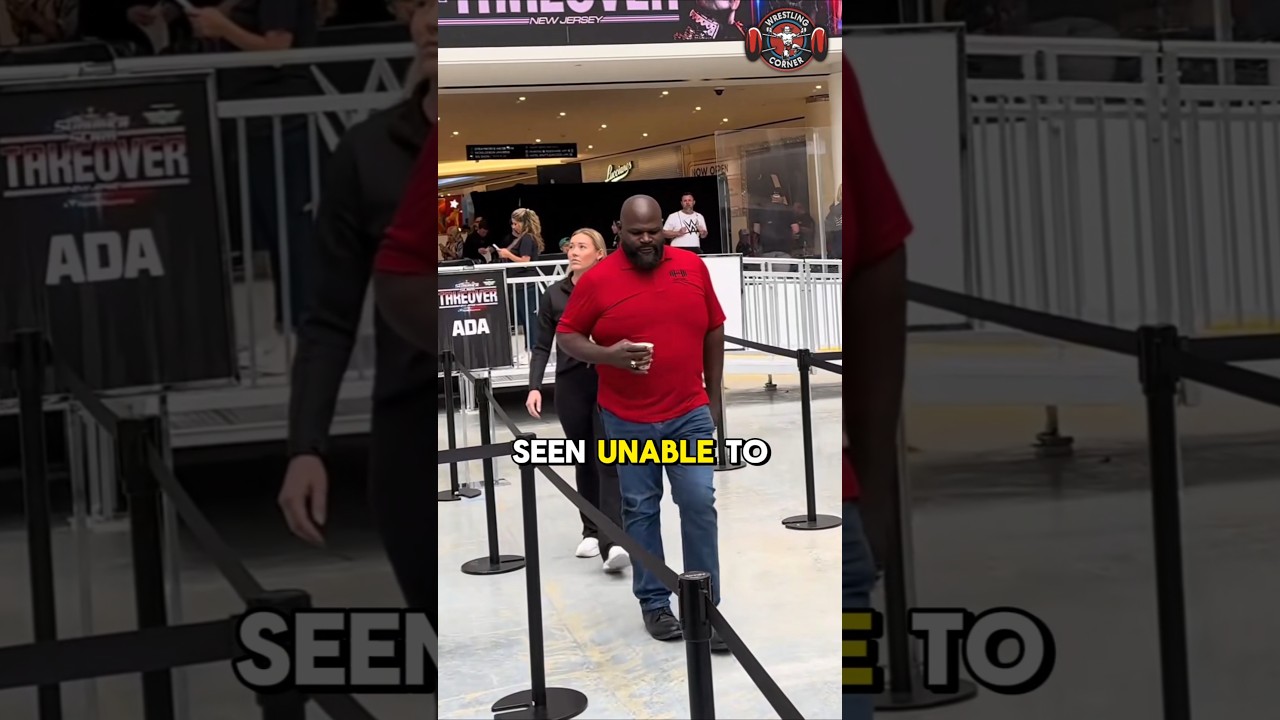 Mark Henry struggles to walk because of his weight 😔 #wwe