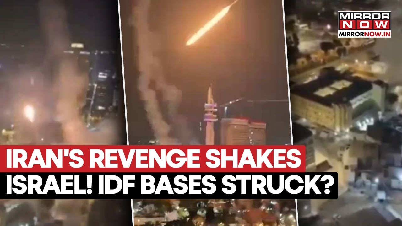 IRAN IN REVENGE MODE! IRGC Claims To Strike IDF Bases Tel Nof & Nevatim As WAR ESCALATES