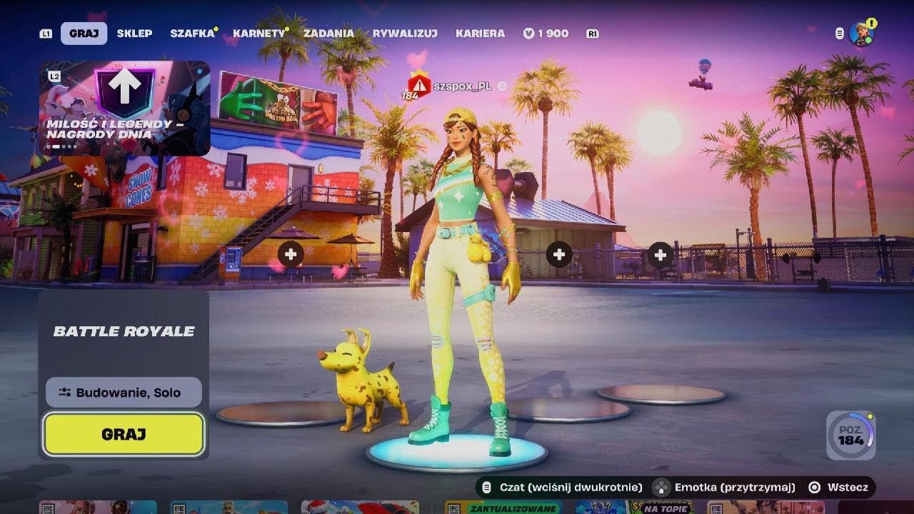 Fortnite gra po aktualizacji