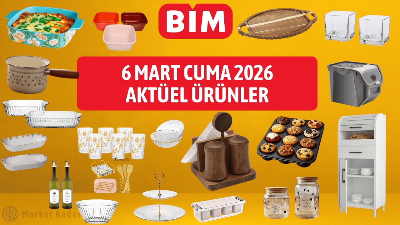 BİM 6 MART CUMA 2026 | BİM BU HAFTA | YATAY VİDEO  #BİM #aktüel