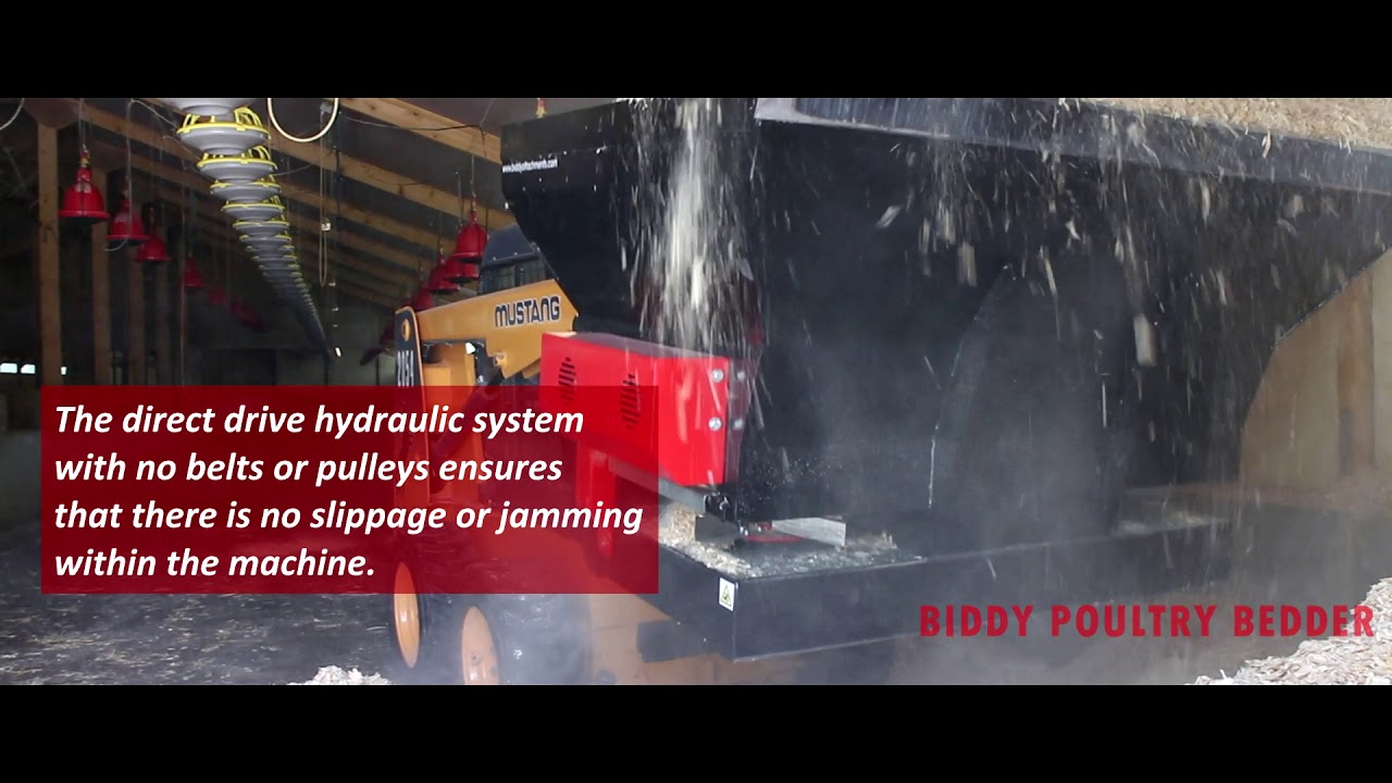 Poultry Bedder - Biddy Attachments