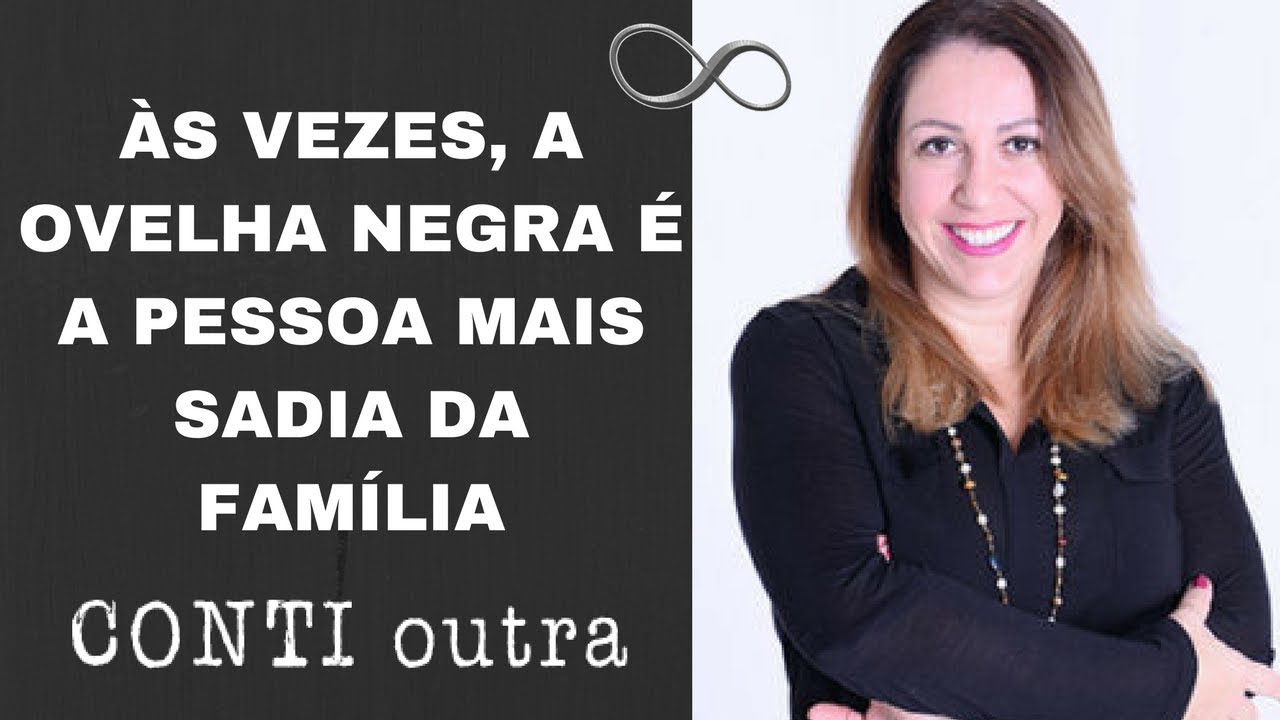Às vezes, a ovelha negra é a pessoa mais sadia da família
