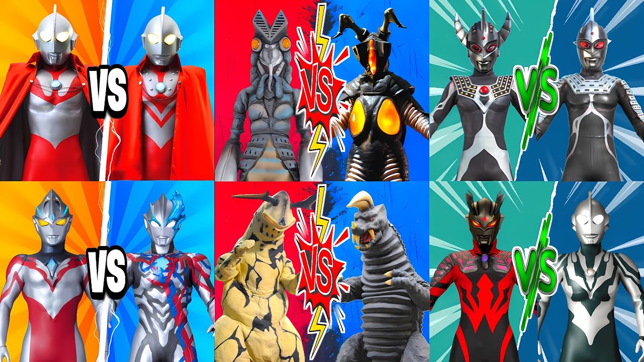 ULTRAMAN VS ウルトラマン ZOFFY, ARC VS BLAZAR, ZERO DARK VS RIBUT DARK CHAOSROID TARO CHAOSROID S #ウルトラマン