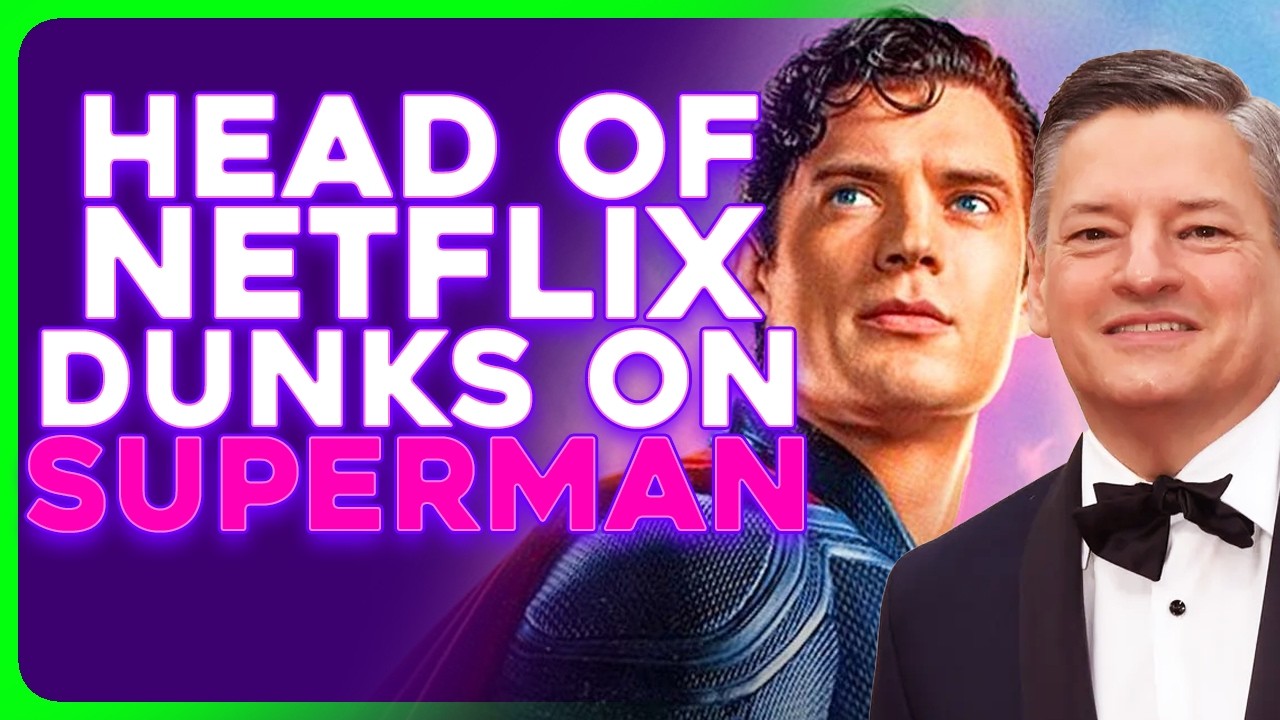 Генеральный директор Netflix признался правительству, что фильм «Супермен» показал низкие кассовы...