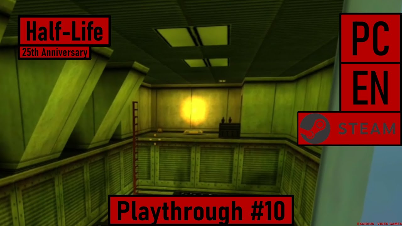 Half-Life (25th Anniversary) [PC|Steam|EN] - Playthrough #10