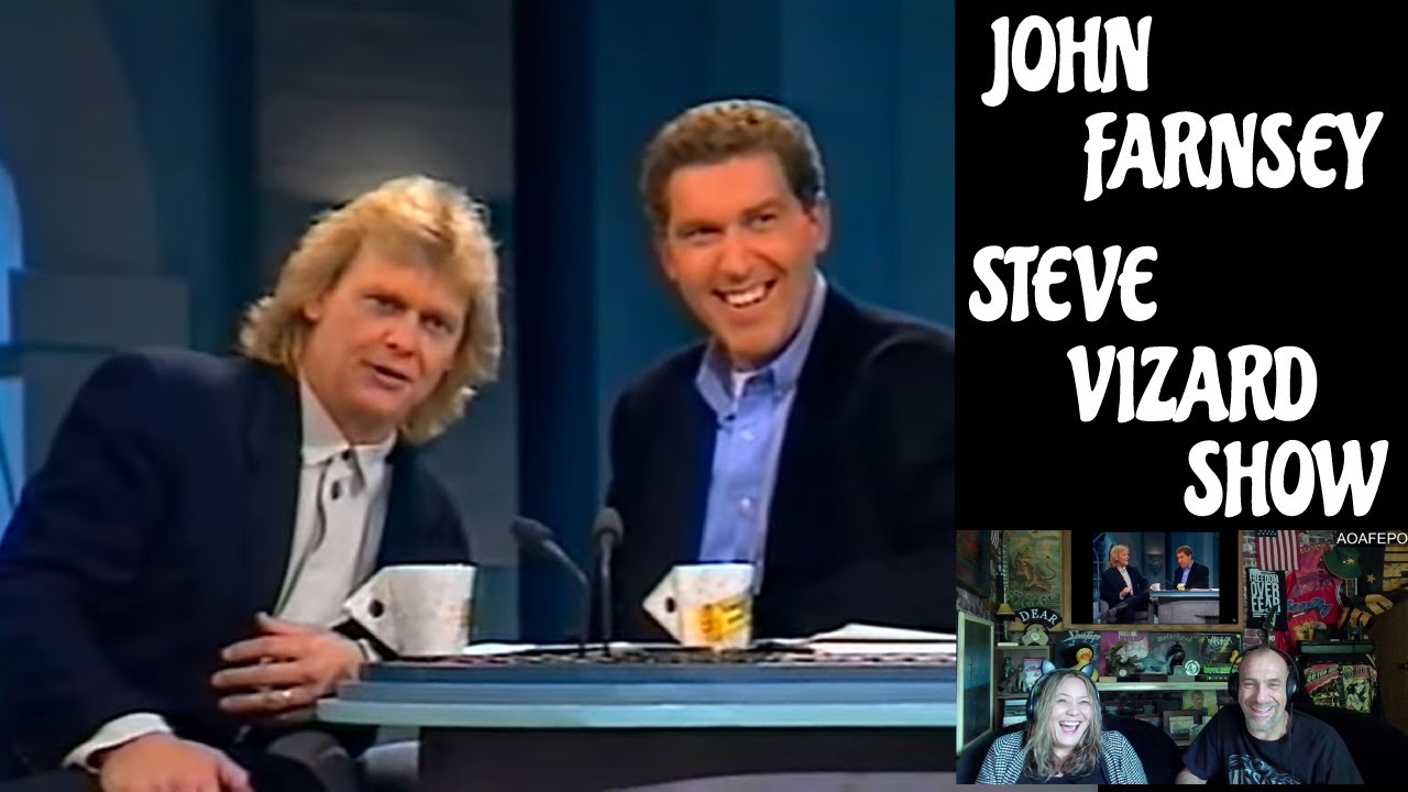 Reaction - John Farnham - Interview - Steve Vizard Show - 2nd October 1990 | Angie & Rollen