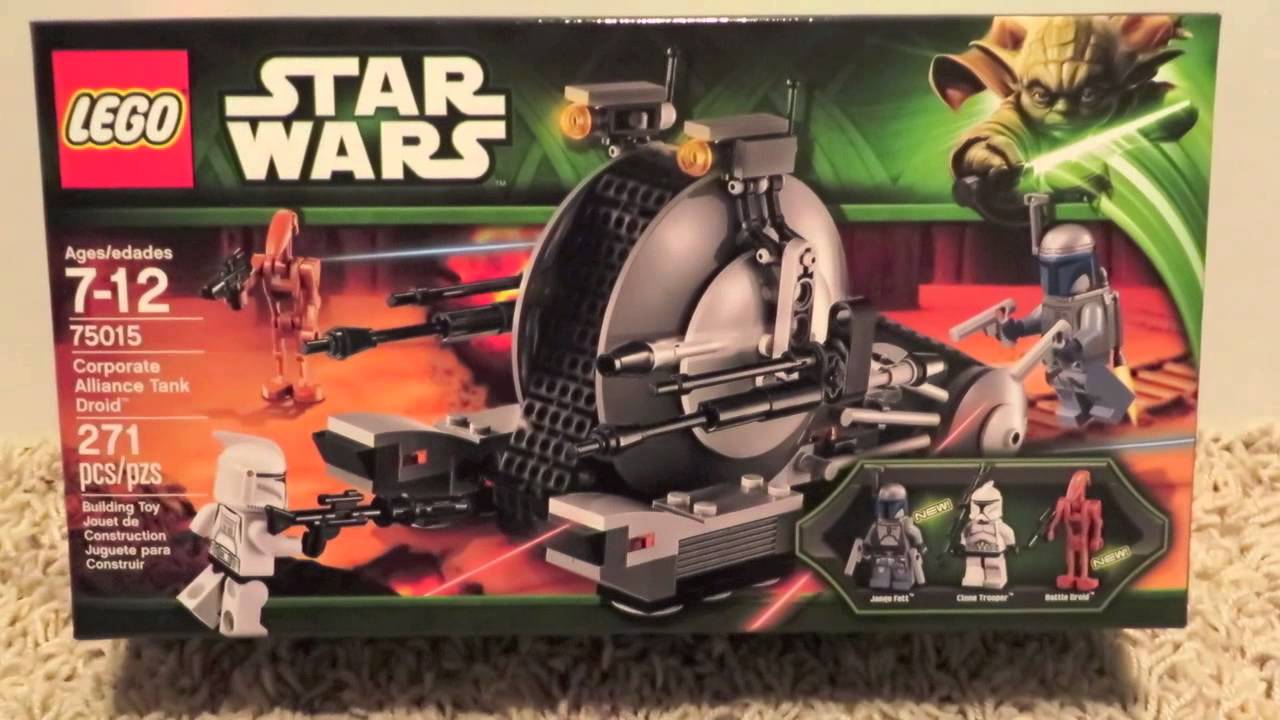 Lego Star Wars 75015 Corporate Alliance Tank Droid