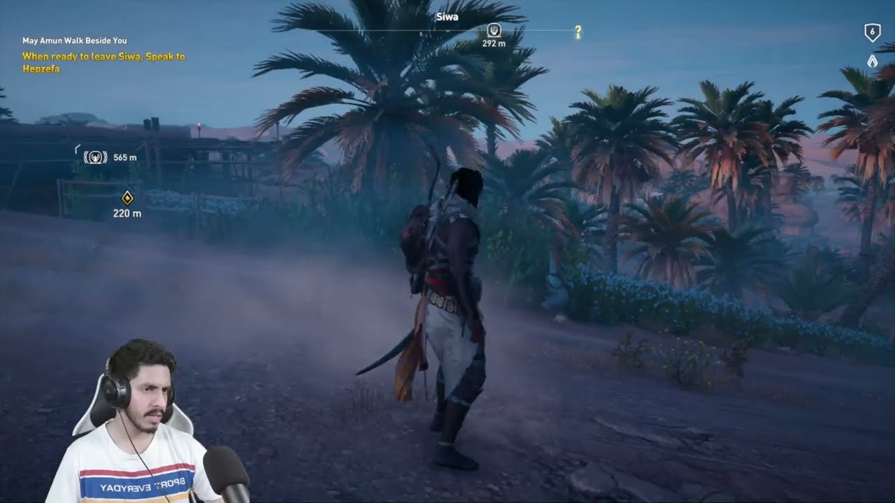 Прохождение Assassin’s Creed Origins, часть 1 – Миссия в Сиве, бои и исследование открытого мира.