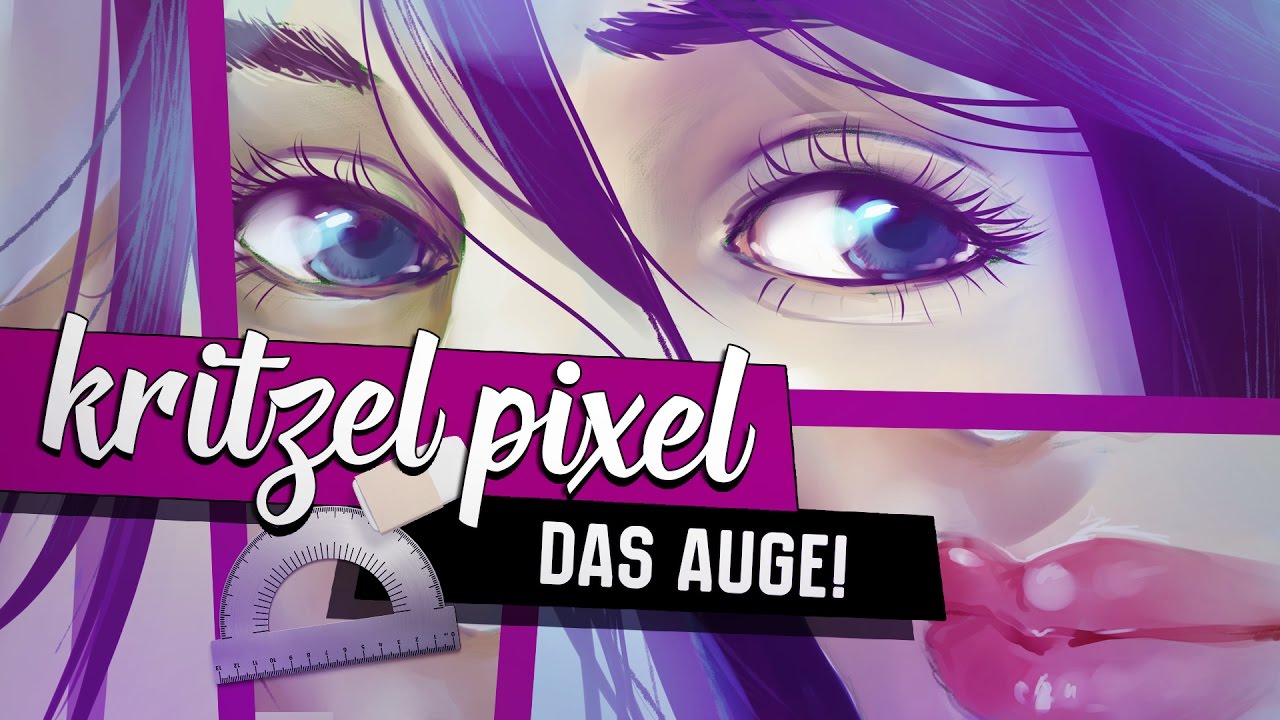 Anatomie: DAS AUGE ★ KRITZEL PIXEL #5 | How to Draw