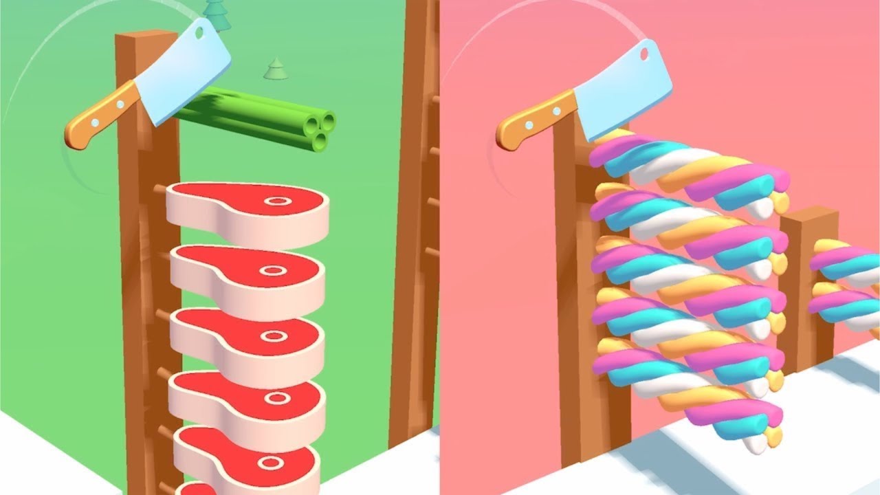 Slice Master! Very Satisfying And Relaxing ASMR Slicing Game
