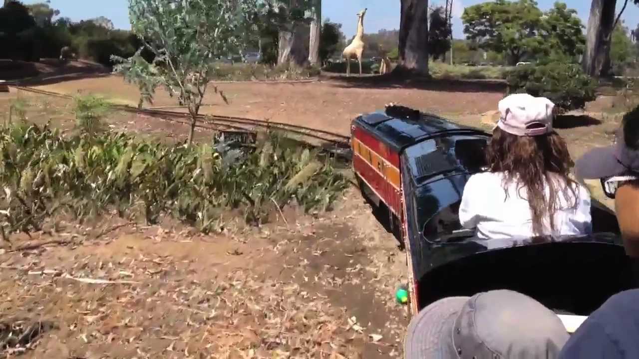 Train ride at Balboa Park - Minature Railroad G16