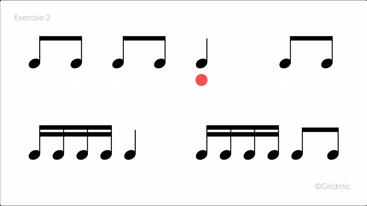 Your First Rhythm Reading Exercises 🎶🎹