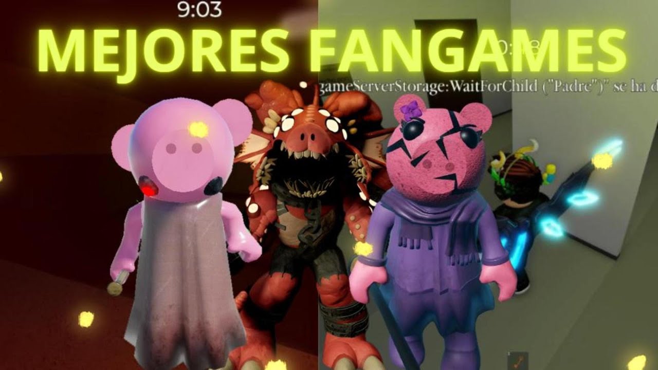 MEJORES FANGAMES de PIGGY [Piggy Roblox]  -Olbaq Game
