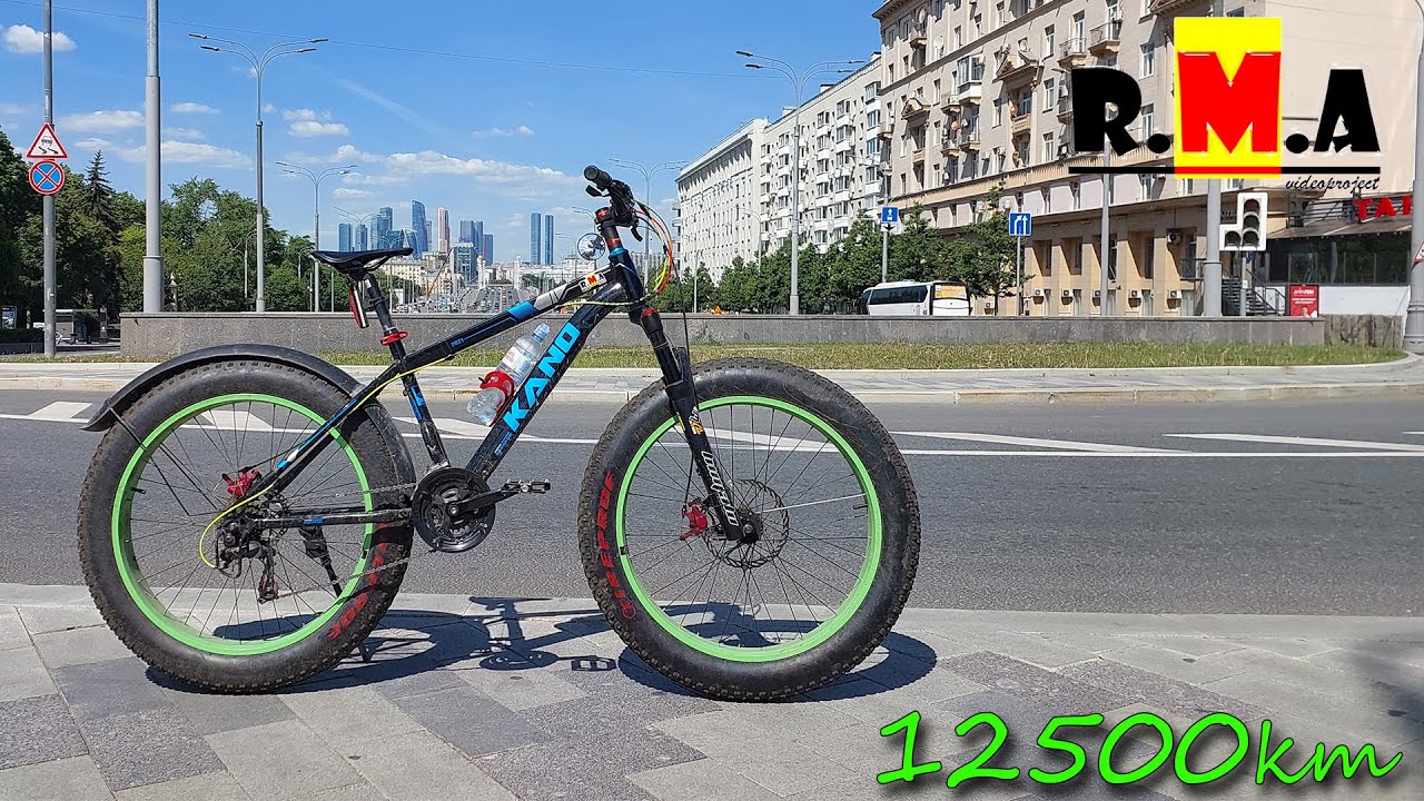 +500км =12500км на дешёвом FatBike - KANO (ЖАБИЧ 2.0)🚵🐸✌
