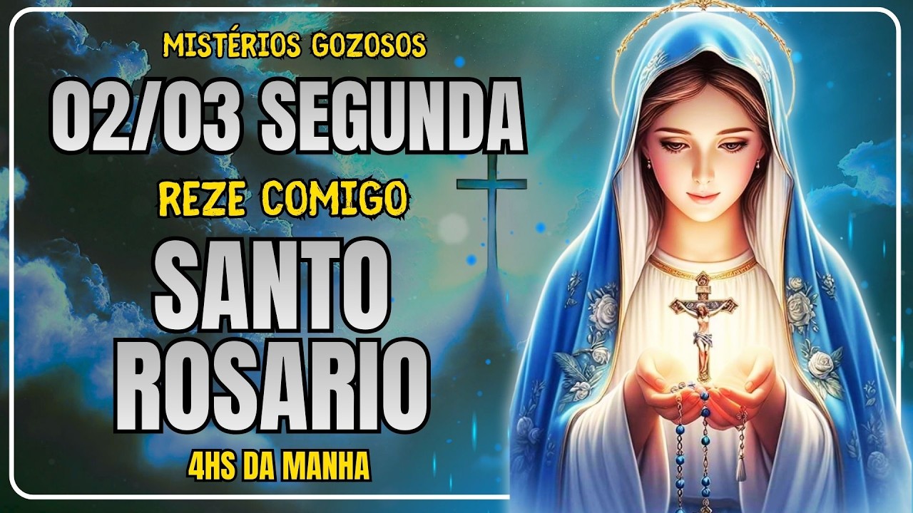 🙏 MOMENTO DE ORAÇÃO — SEGUNDA-FEIRA, MISTÉRIOS DOLOROSOS — 02/03/2026 🙏
