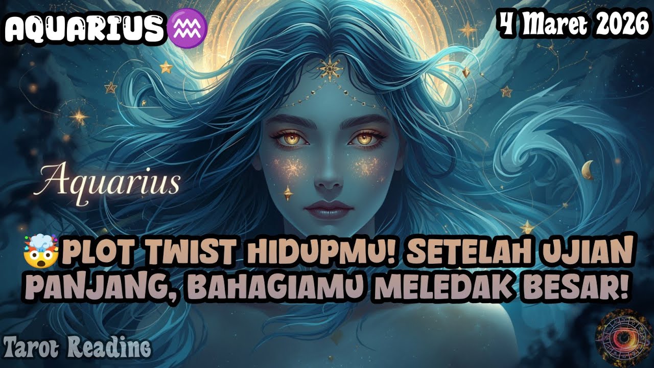 Aquarius♒ 🤯Plot Twist Hidupmu! Setelah Ujian Panjang, Bahagiamu Meledak Besar Hari Ini - Mata Zodiak