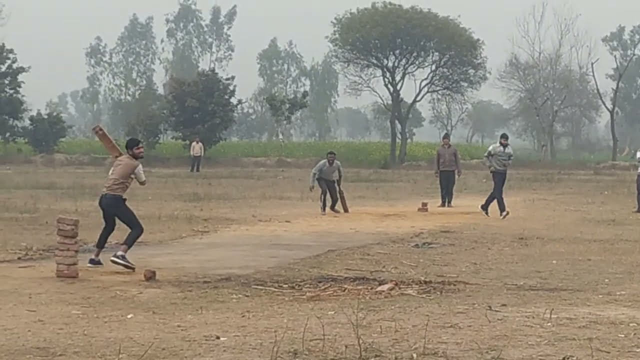 Village cricket 😊😊