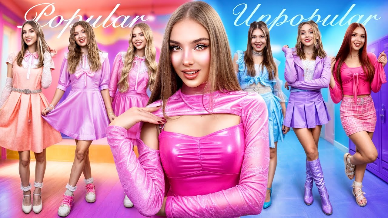 &iexcl;Batalla entre Chicas Populares e Impopulares! Coro de &Eacute;lite contra Estudiantes Normales