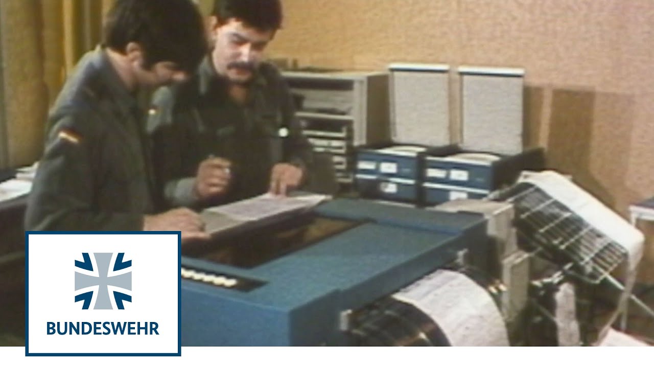 CLASSIX | Digitalisierung – so ging‘s los (1980) | Bundeswehr
