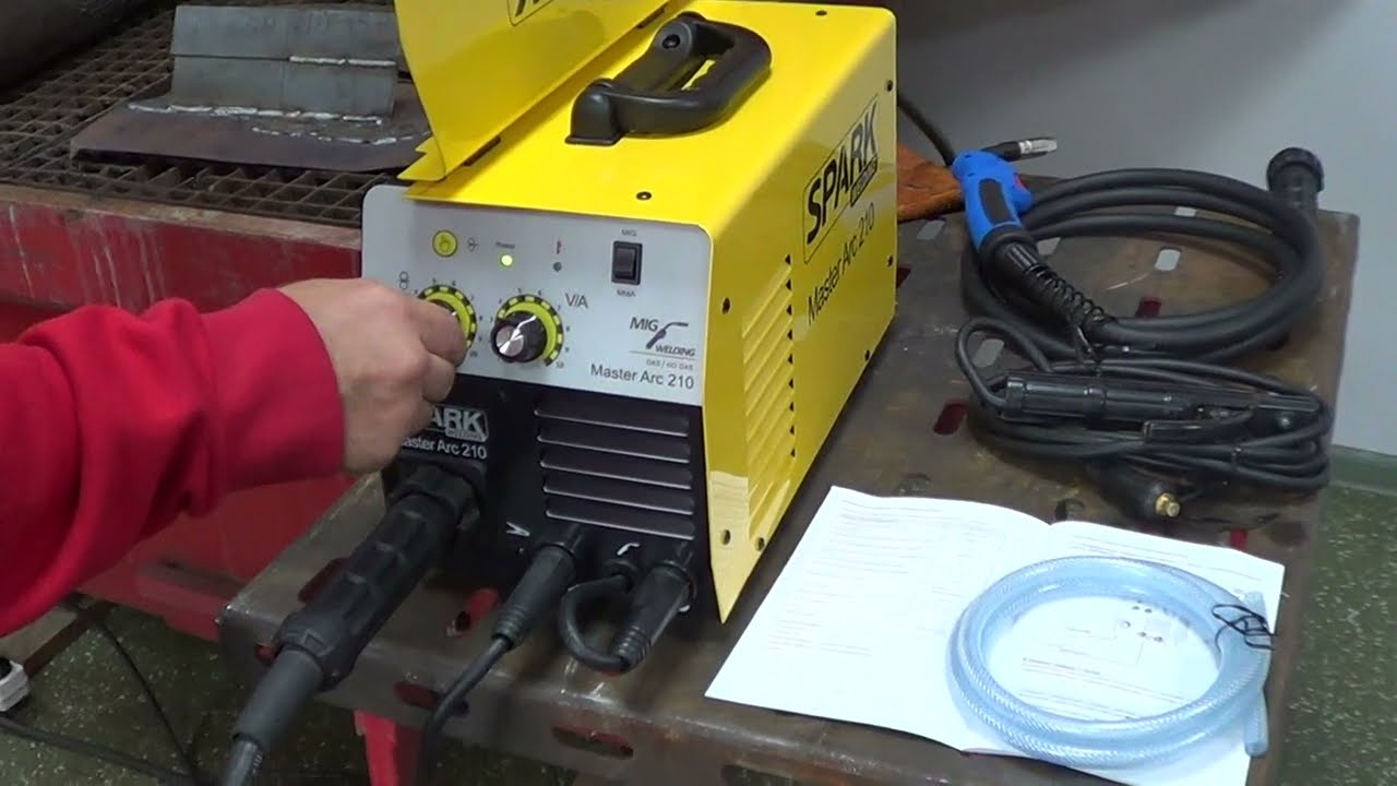ОБЗОР №2 - SPARK MasterARC 210 (euro), 220В