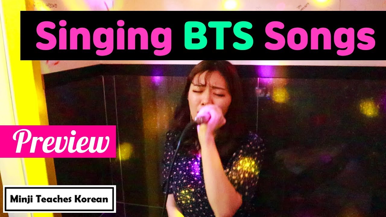 [preview] Korean Coin Noraebang (Sang BTS, BLACKPINK & Taeyeon’s songs)
