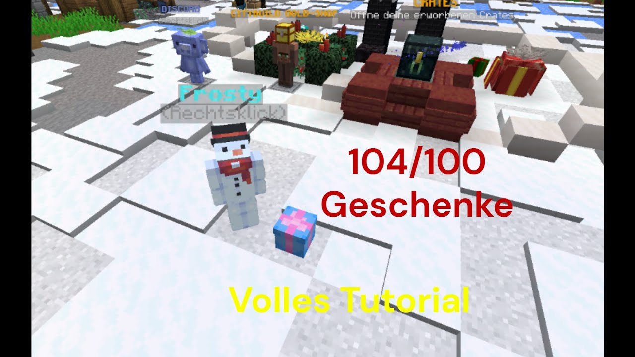 104/110 Geschenke - Minecraft GommeHDnet Citybuild
