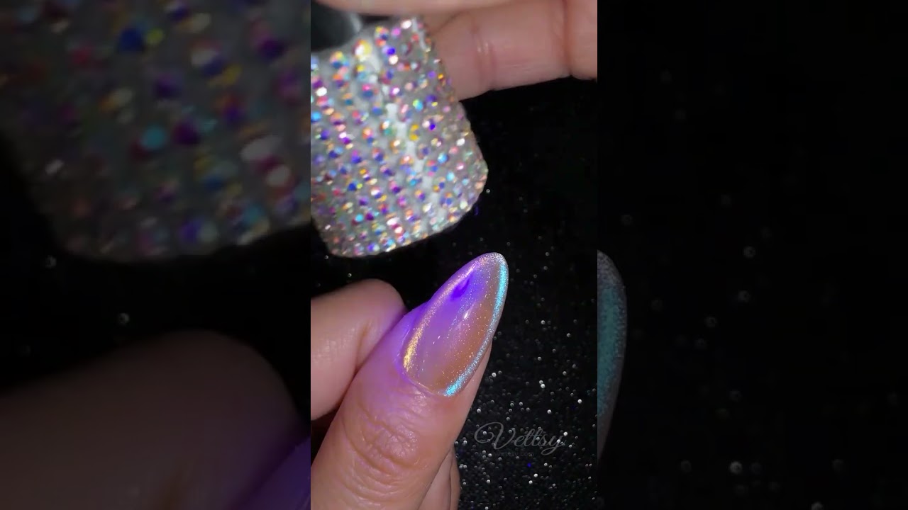 Rainbow Aurora Nails for Spring