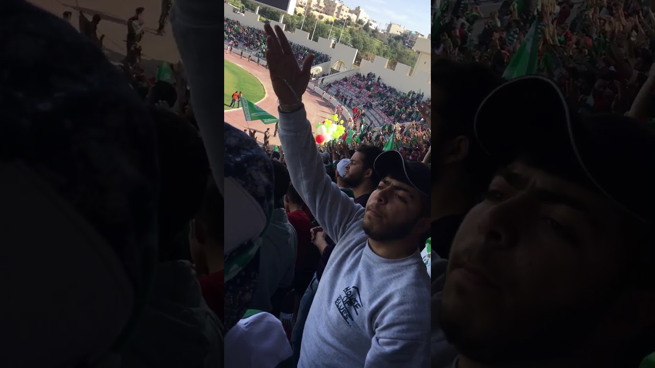 جمهور الوحدات يهز ارض ملعب القويسمة ويرعب جمهورالفيصلي