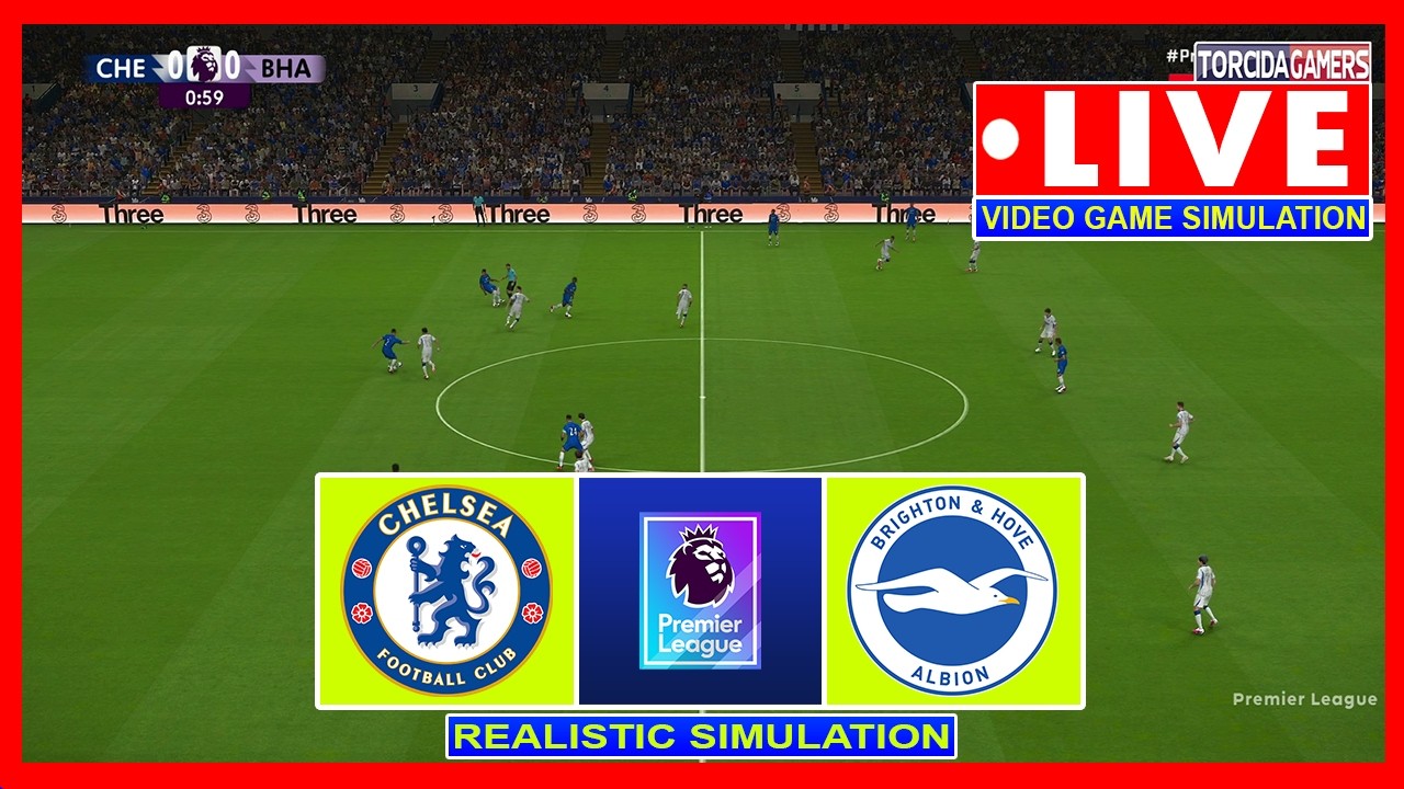 Chelsea vs Brighton | Premier League 2026/2027 | Match Today Simulation