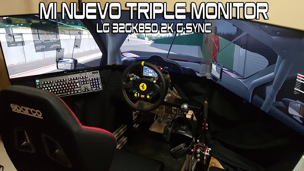 TRIPLE MONITOR LG 32