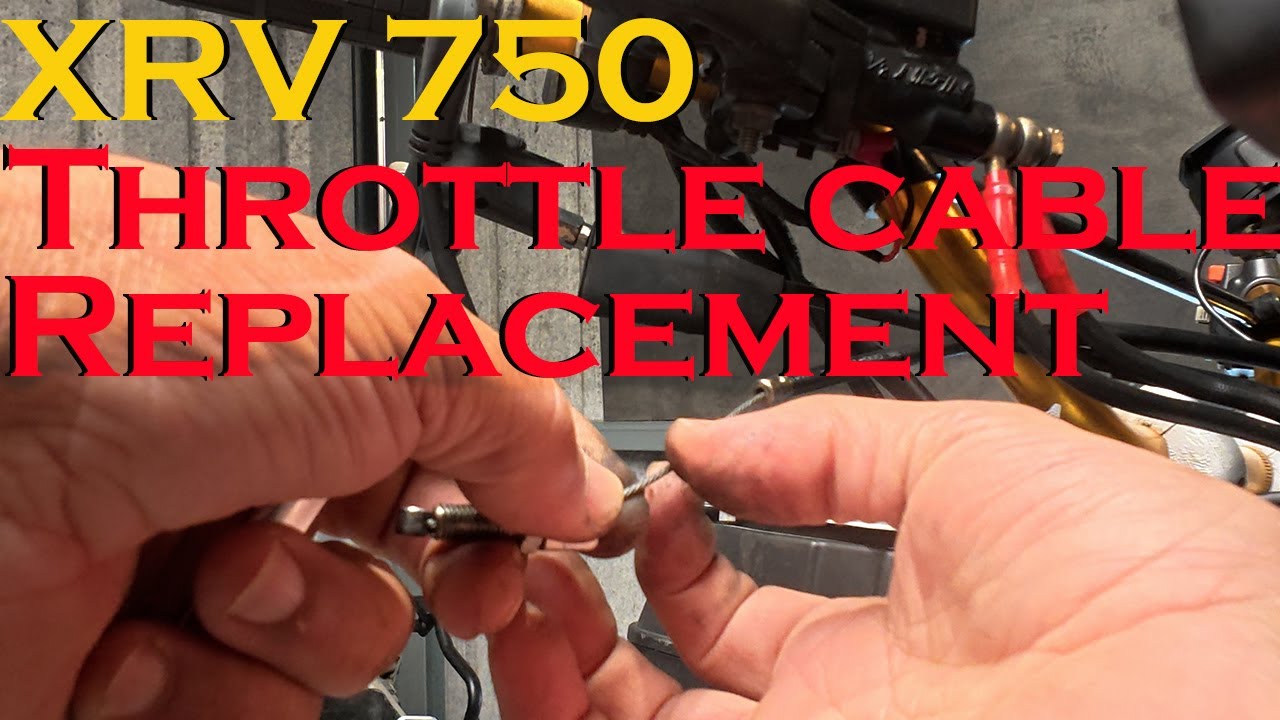 XRV 750 | Насколько сложно заменить тросик дроссельной заслонки?