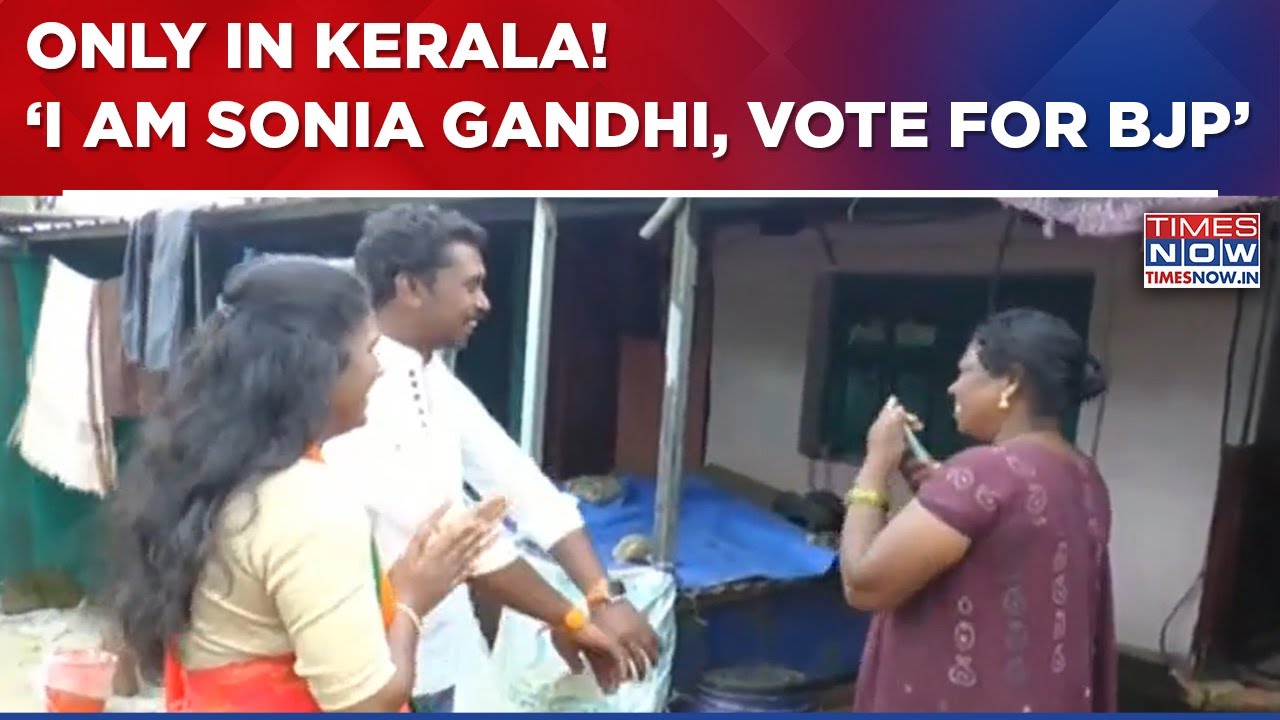'Sonia Gandhi' On BJP Ticket Speaks Out Before Kerala Local Polls, Faces Congress' This Candidate