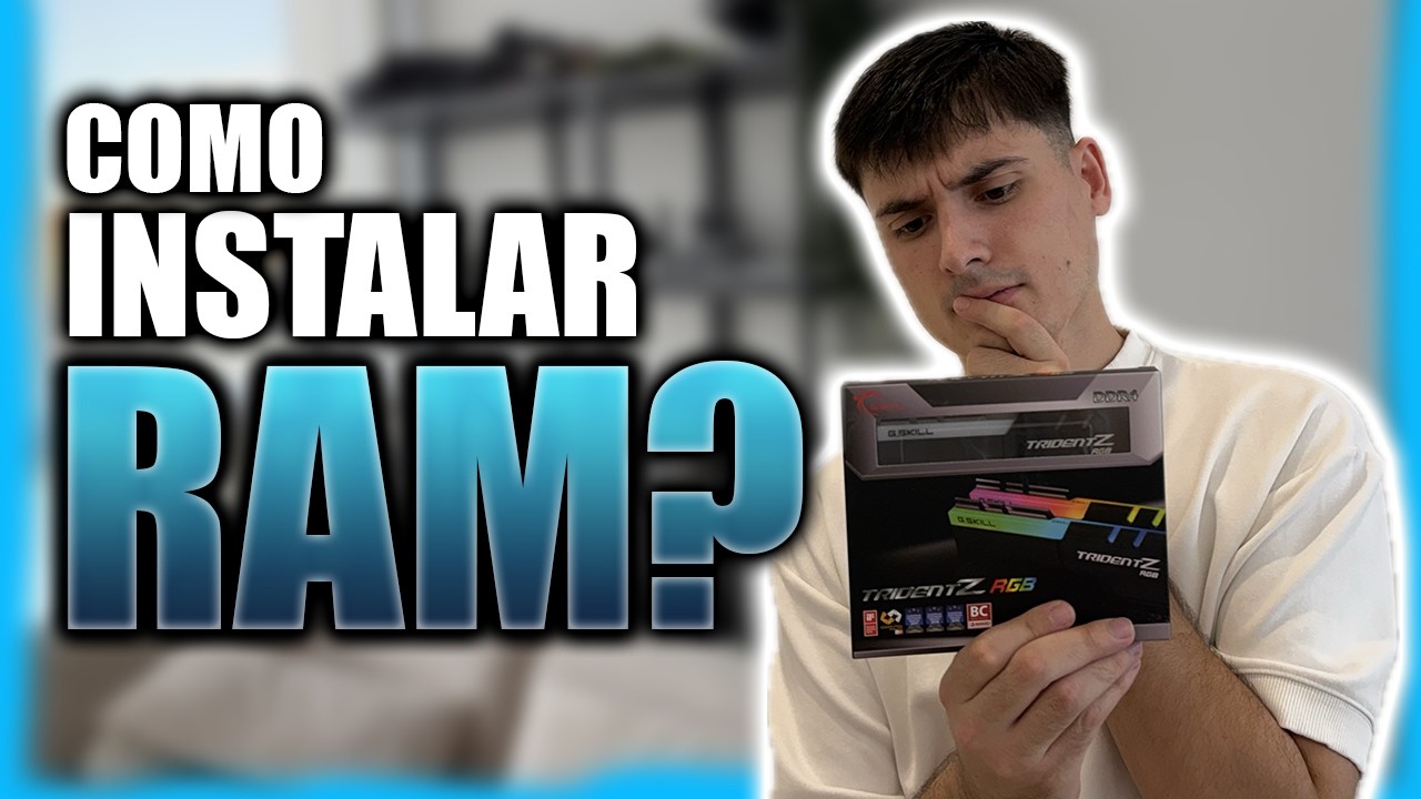 C&oacute;mo Instalar Memoria RAM en tu PC 💻 | Unboxing G Skill Trident Z RGB DDR4