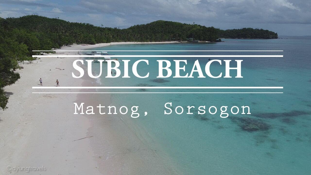 SUBIC PINK BEACH @ Matnog Sorsogon #DJIMavicMini my first adventure with my Mavy.