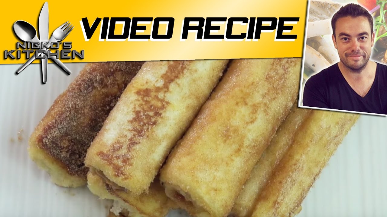 French Toast Roll Ups