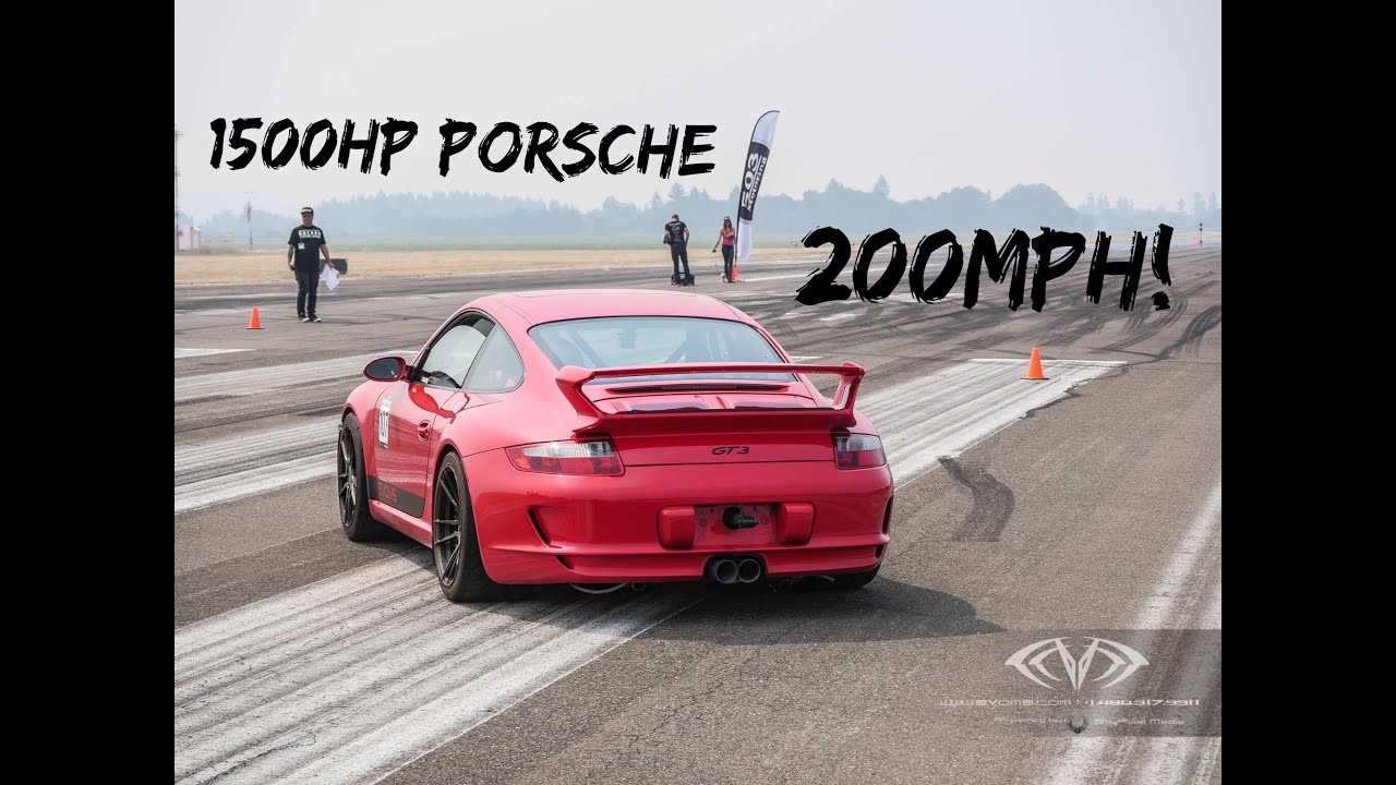 1500HP Porsche GT3 Spin Out at 202mph! / Shift-S3ctor