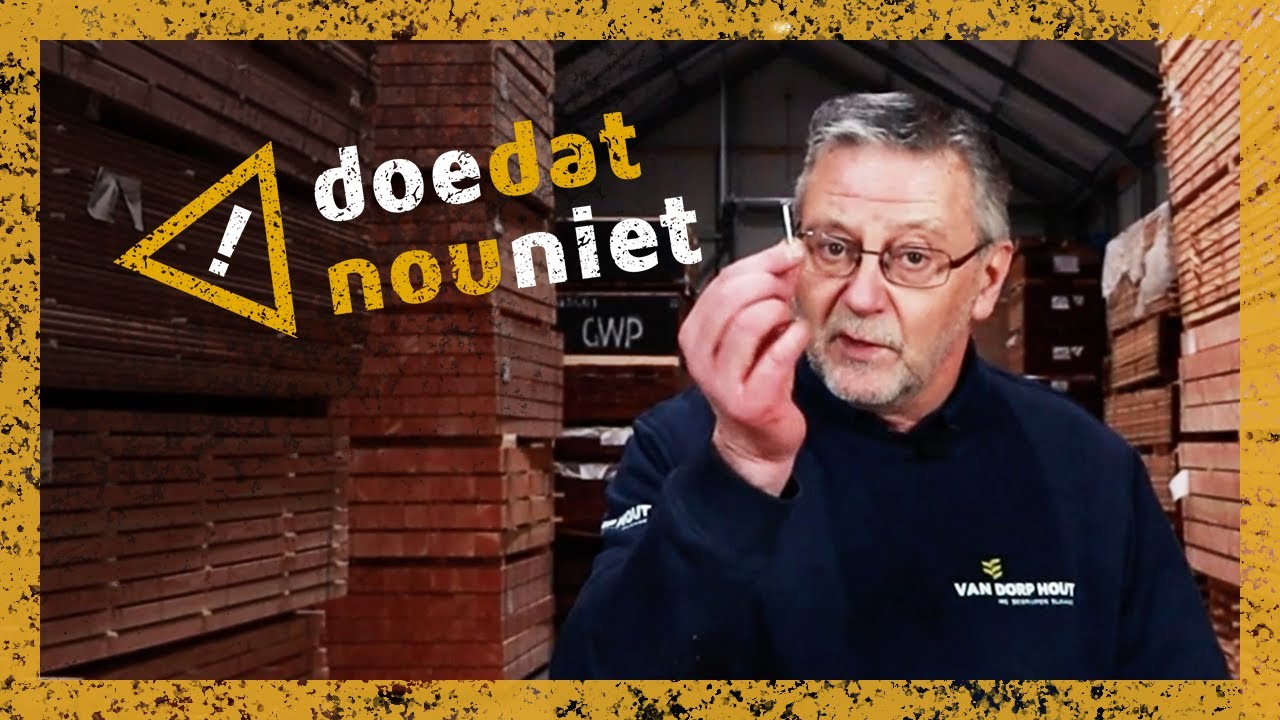 Hout bevestigen |  DOE DAT NOU NIET