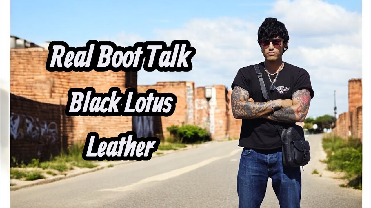 REAL BOOT TALK with Black Lotus Leather!!!